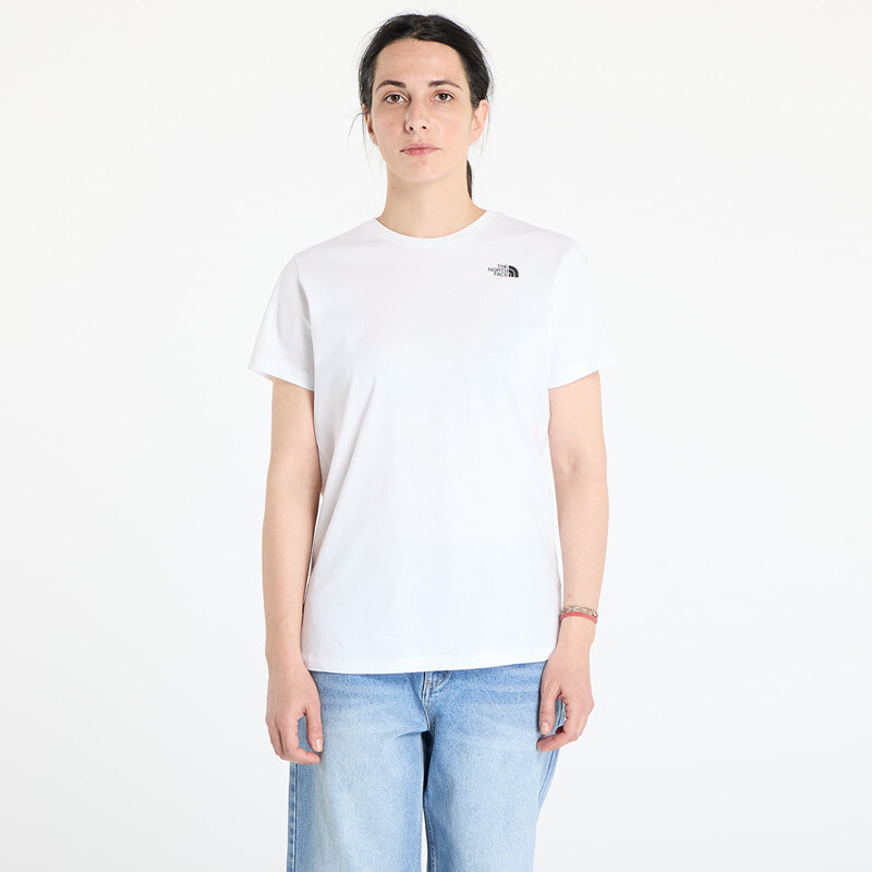 Tričko The North Face W SS Simple Dome Tee White L 87308788