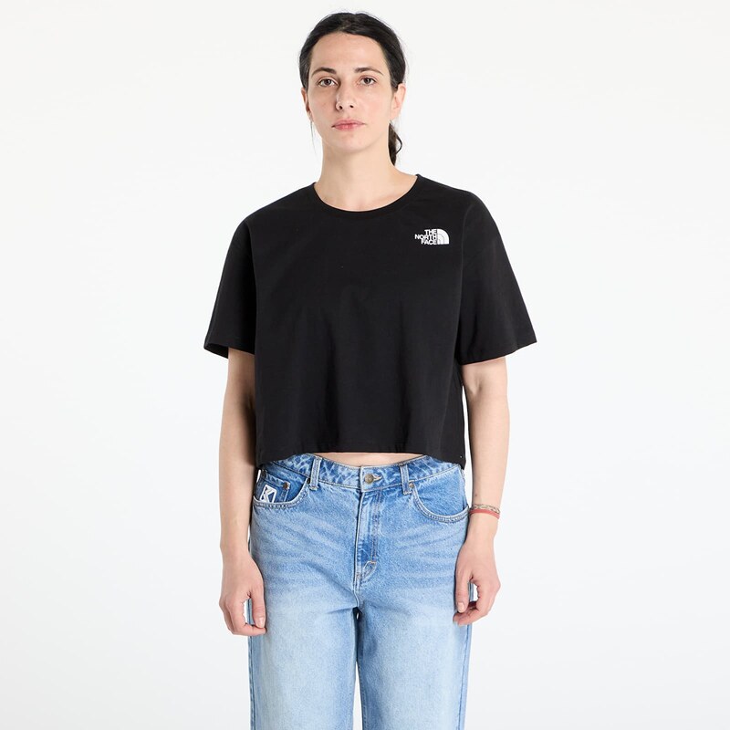 Tričko The North Face Cropped Simple Dome Tee Tnf Black XL 106241501