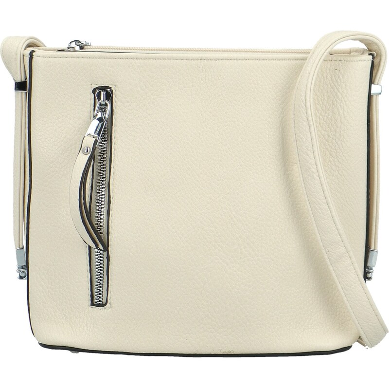 Amalia Trendy dámská mini crossbody kabelka Tirila, krémová