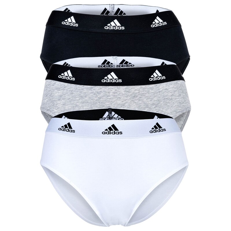 ADIDAS SPORTSWEAR Kalhotky Active šedý melír / černá / bílá