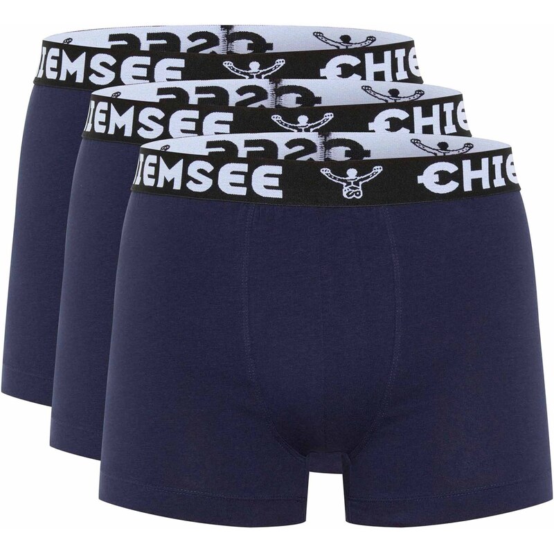 CHIEMSEE Boxerky tmavě modrá / černá / bílá