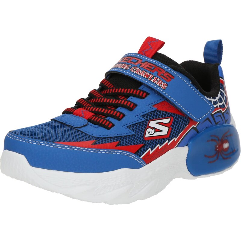 SKECHERS Tenisky královská modrá / červená / černá