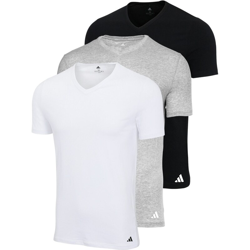 ADIDAS SPORTSWEAR Tričko Active Core šedý melír / černá / bílá