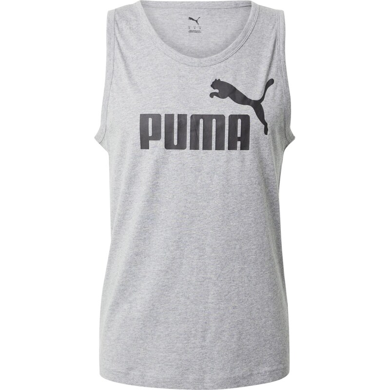 PUMA Funkční tričko ESS No. 1 šedá / černá