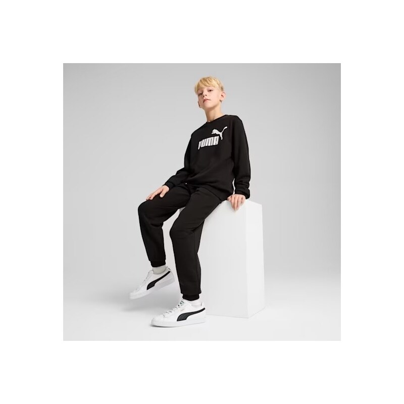 Puma ESS No.1 Logo Crew Sweat Suit TR B black