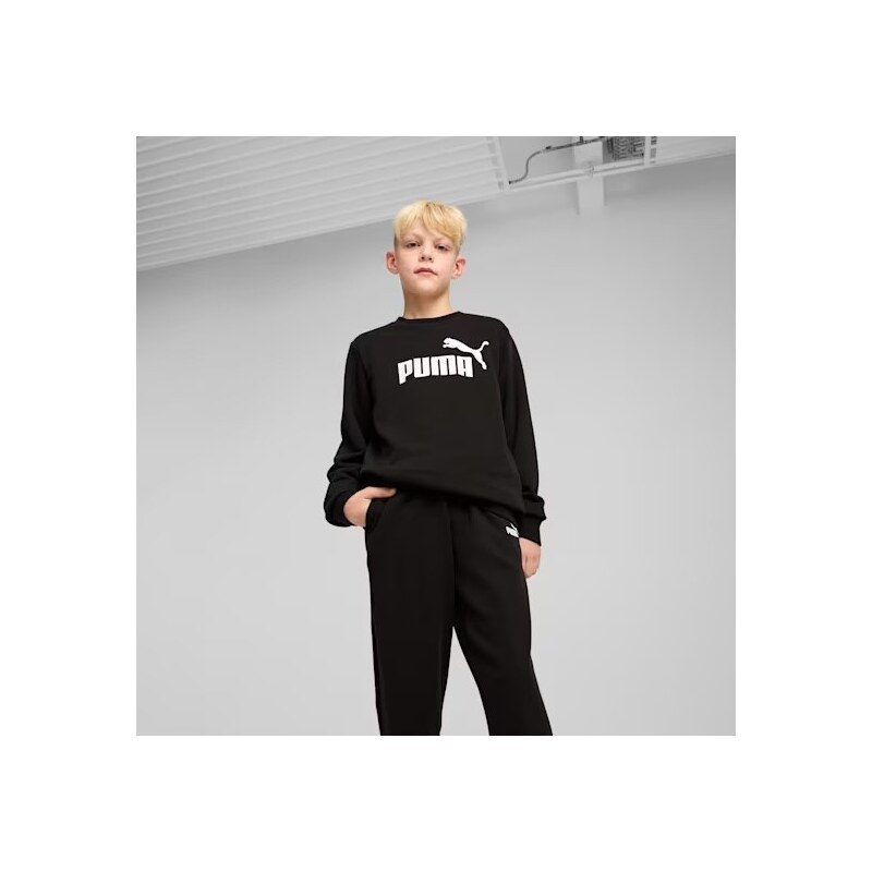 Puma ESS No.1 Logo Crew Sweat Suit TR B black