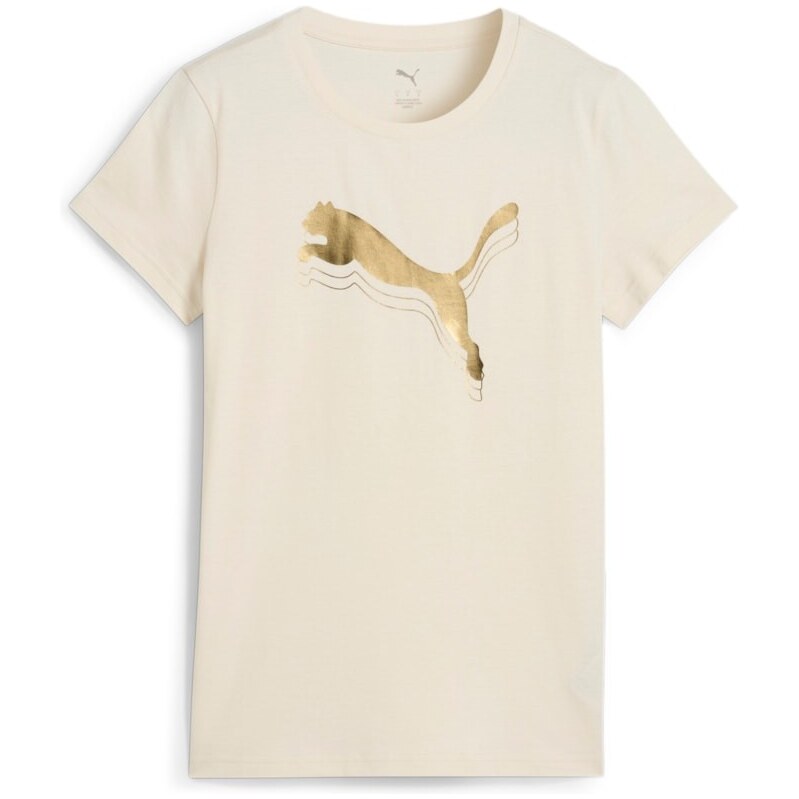 Puma ESS Metallic Tee white