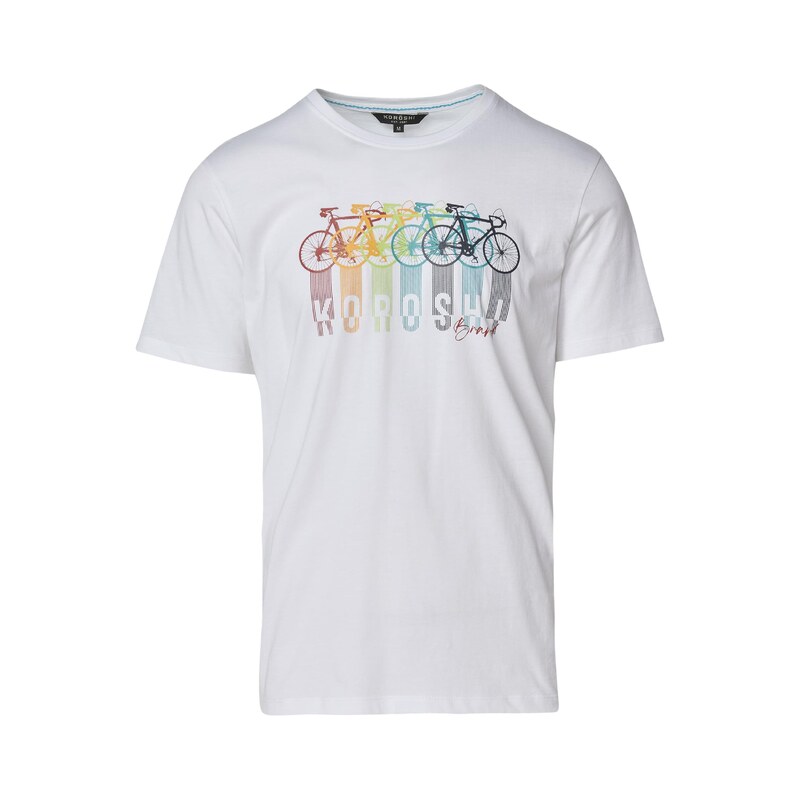 KOROSHI Tričko mix barev / bílá