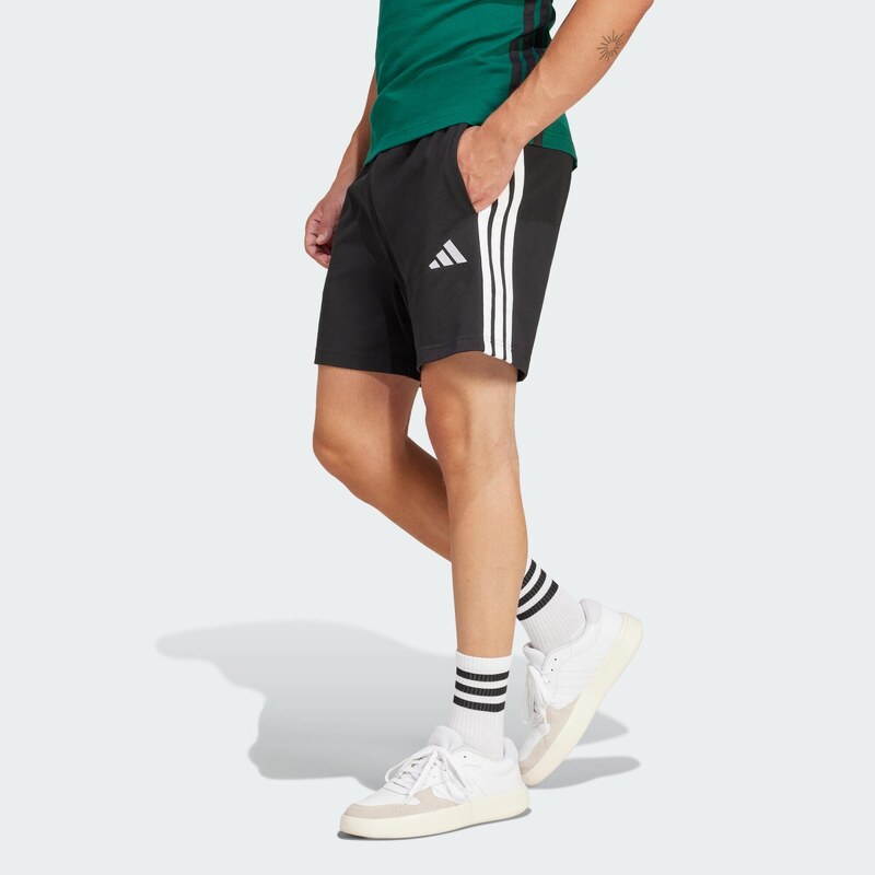 ADIDAS Šortky Essentials 3-Stripes Single Jersey 7-Inch