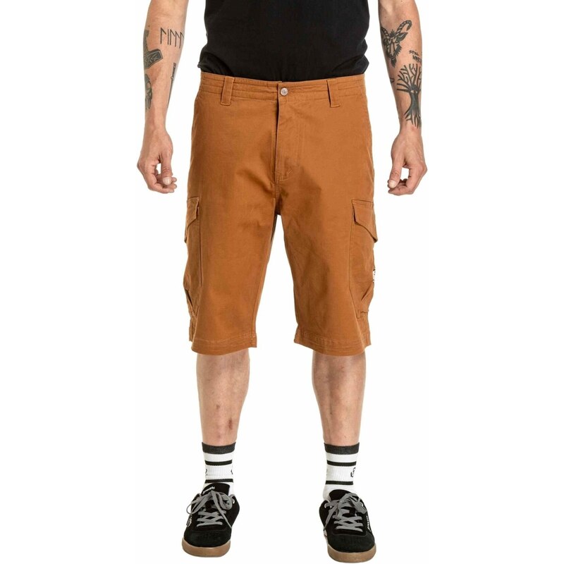Meatfly pánské kraťasy Icon 2.0 Brown | Hnědá