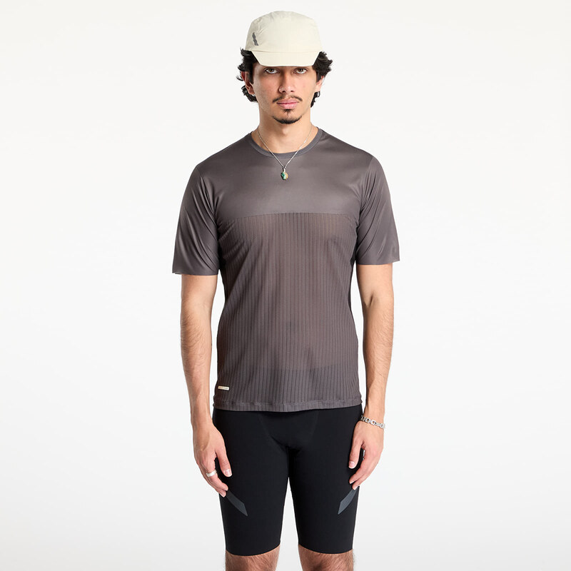 SOAR Running Tričko SOAR Mens Hot Weather T-Shirt Black/ Grey S