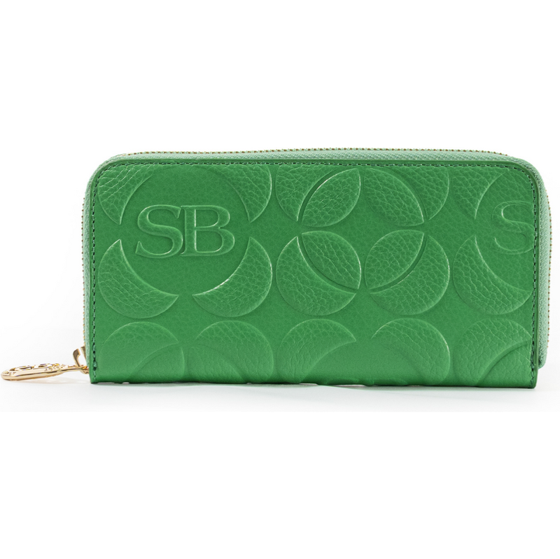 SARA BURGLAR Chic I. Green peněženka 106257482