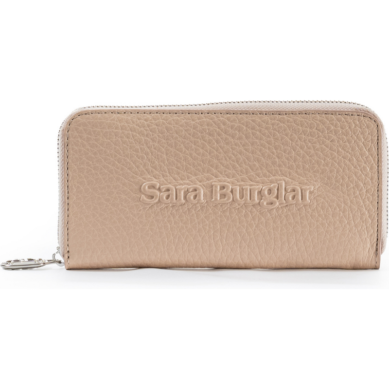 SARA BURGLAR Logo Nude peněženka 106257486