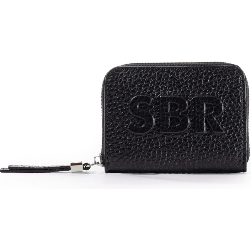 SARA BURGLAR Taupe Black peněženka