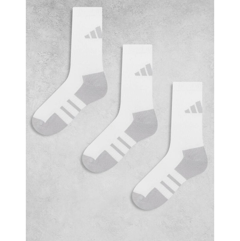 adidas performance adidas Running essentials crew socks in white and 106258824