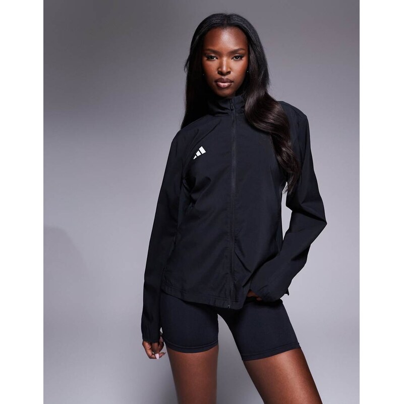 adidas performance adidas Running Adizero jacket in black 106258879