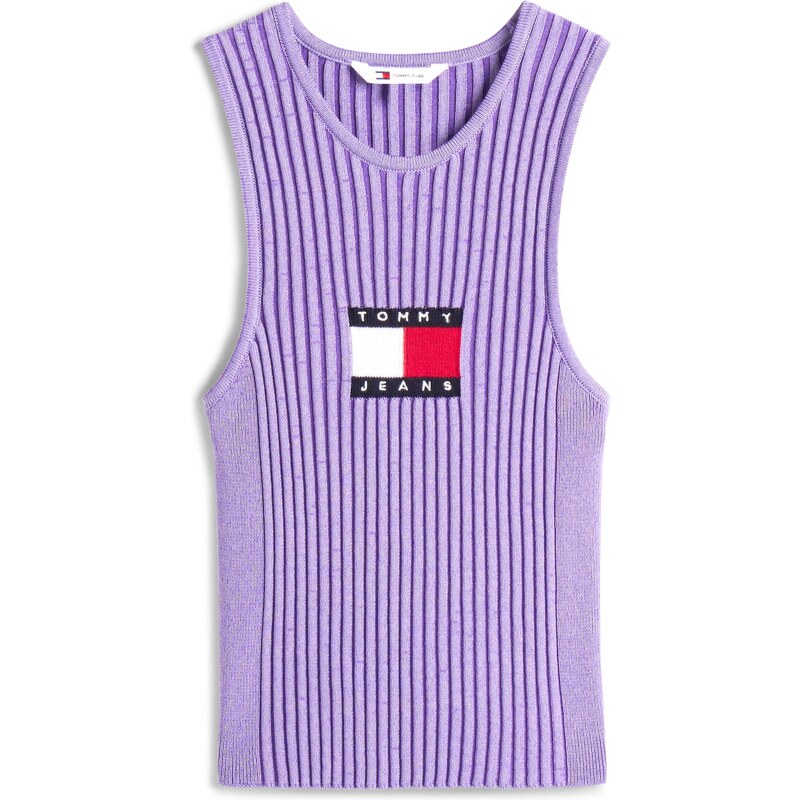 Tommy Jeans Kardigany námořnická modř / lenvandulová / jasně