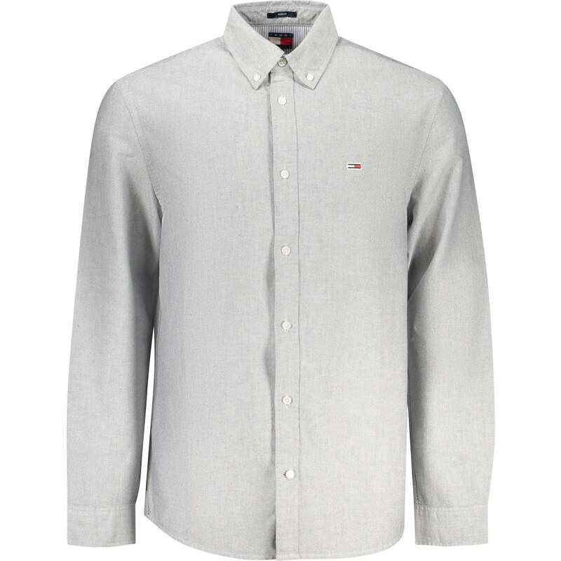 Pánská košile Tommy Hilfiger šedá