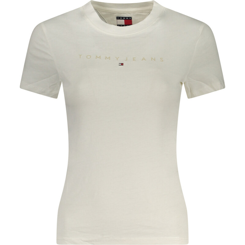 Bílé triko s krátkým rukávem Tommy Hilfiger