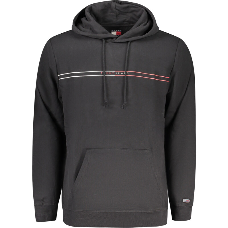 Černá mMikina s kapucí Tommy Hilfiger