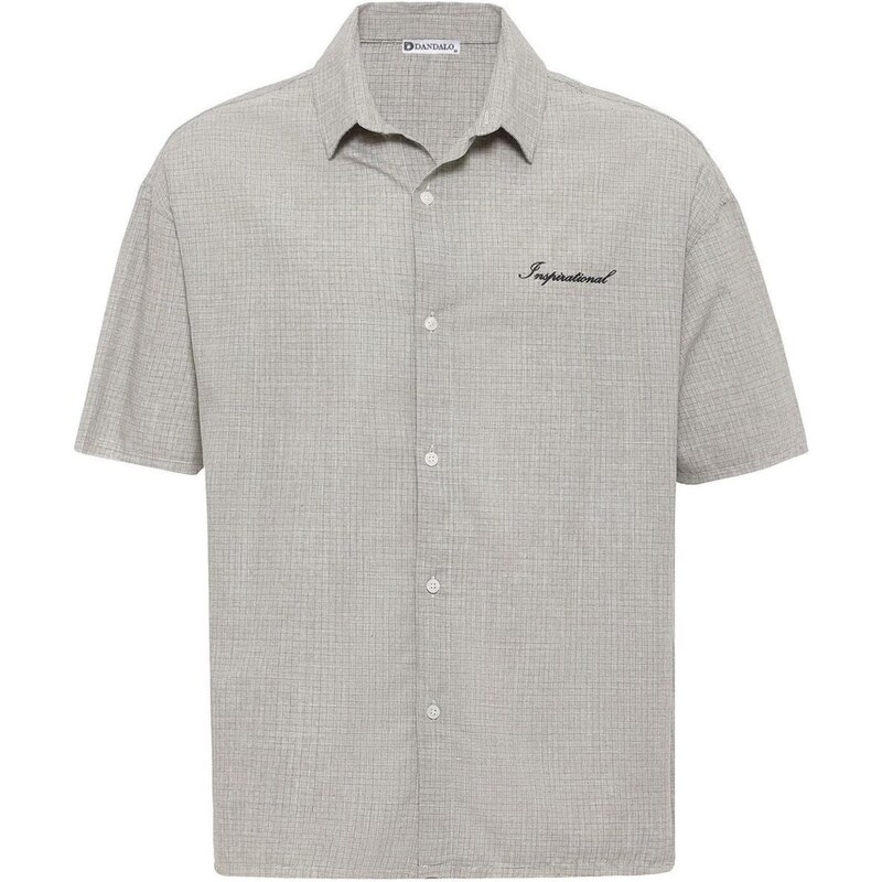 Dandalo Košile khaki / černá / offwhite