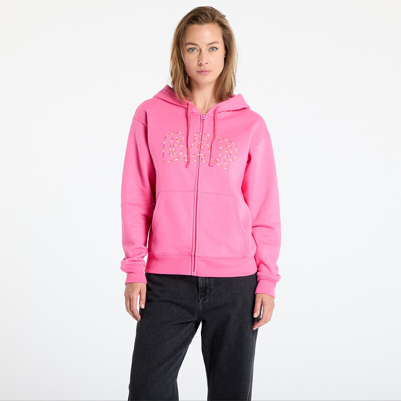Mikina GAP Logo Hoodie Pink S