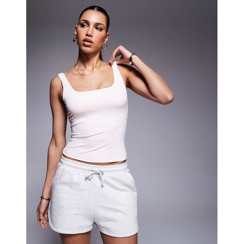 The Couture Club scuplting sports vest in light pink 106272298