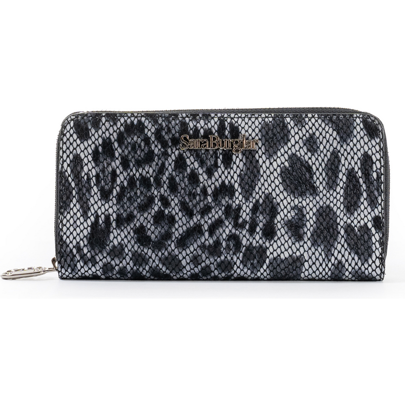 SARA BURGLAR Leopard I. Nero peněženka