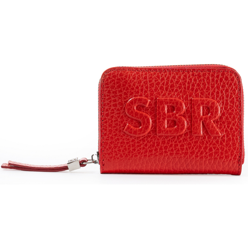 SARA BURGLAR Taupe Red peněženka 106275037