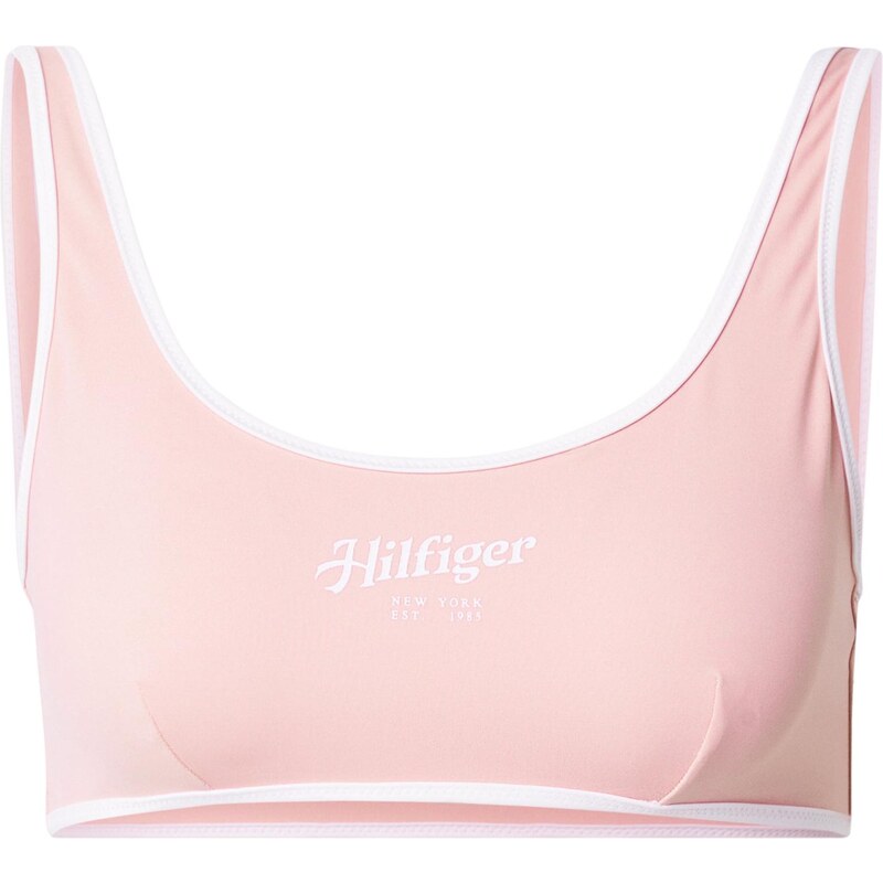Tommy Hilfiger Underwear Horní díl plavek růžová / bílá