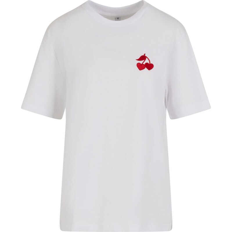 Mister Tee Tričko Heart Cherries tmavě červená / bílá 108976566