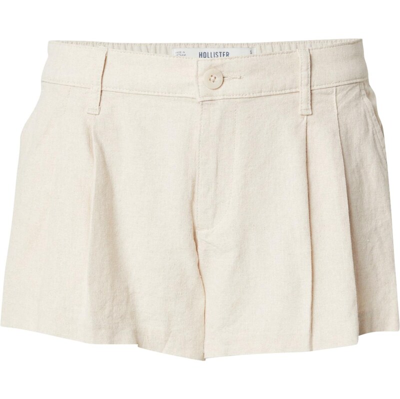 HOLLISTER Kalhoty se sklady v pase LIVVY režná