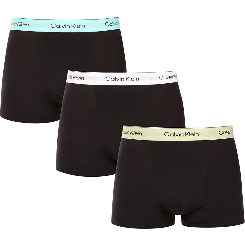 3PACK pánské boxerky Calvin Klein černé (NB4286-VRB) 106292153