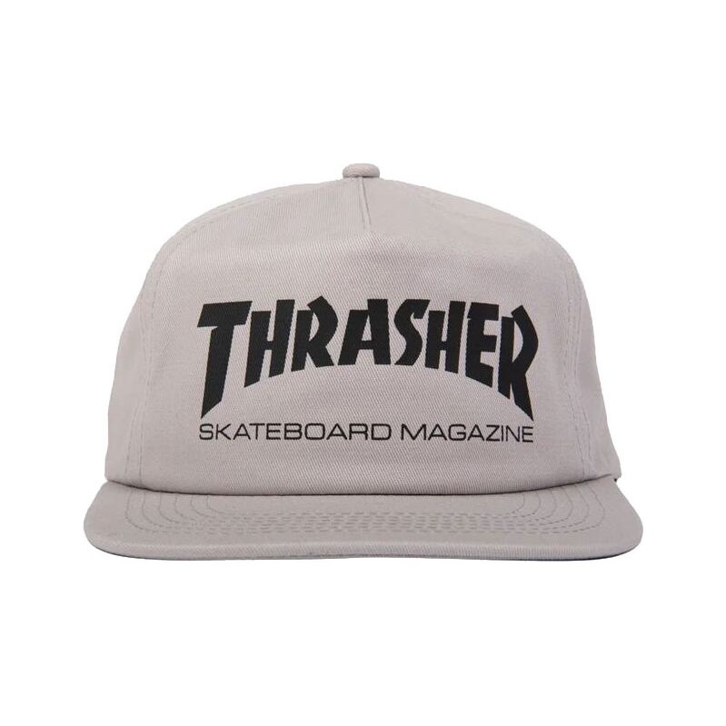 KŠILTOVKA THRASHER SKATE MAG - šedá