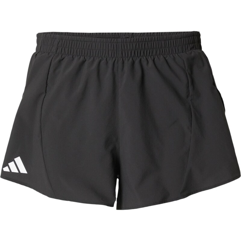 ADIDAS PERFORMANCE Sportovní kalhoty ADIZERO černá / bílá