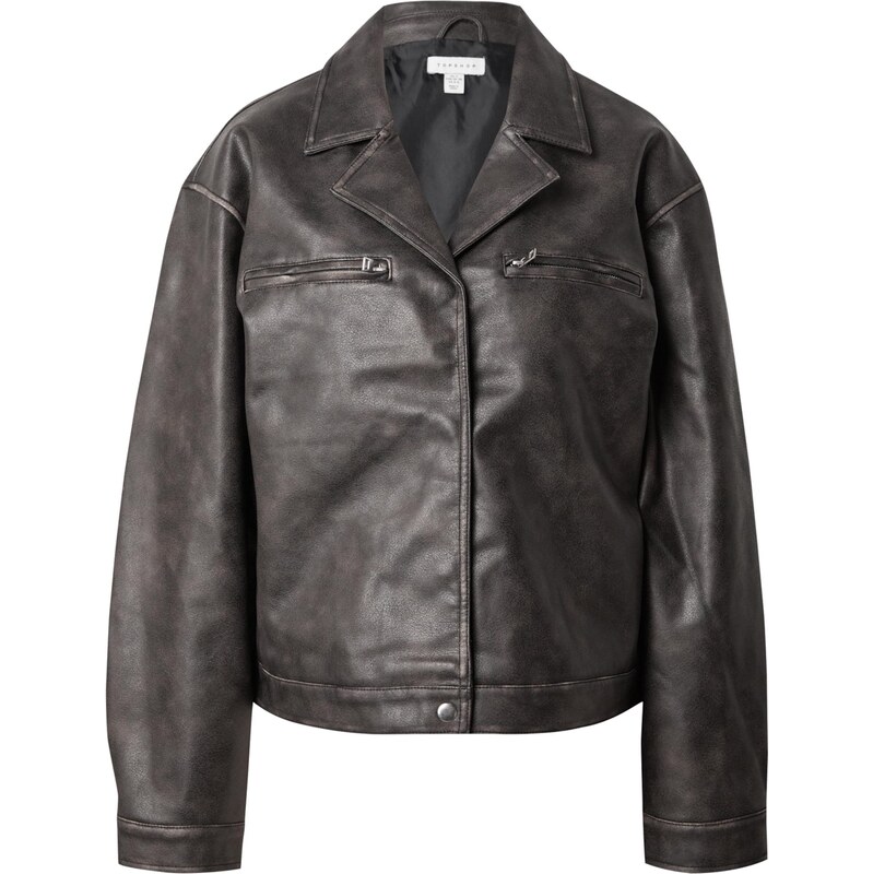 TOPSHOP Přechodná bunda černá