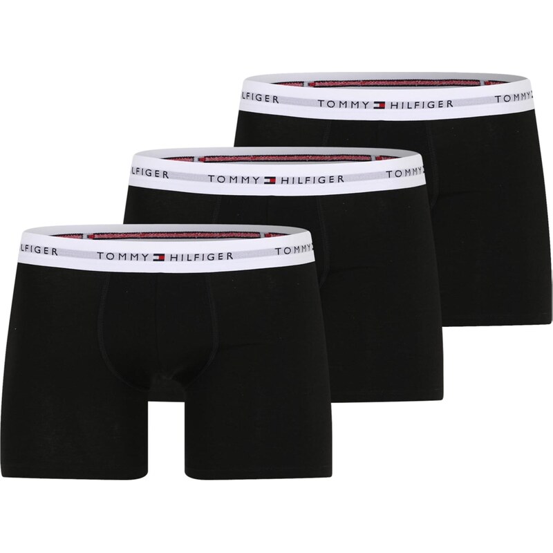 Tommy Hilfiger Underwear Boxerky Essential černá / bílá