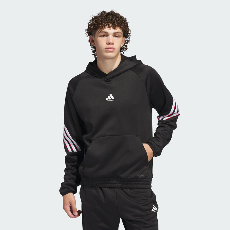 Mikina adidas Basketball Crazy Warm Fleece
