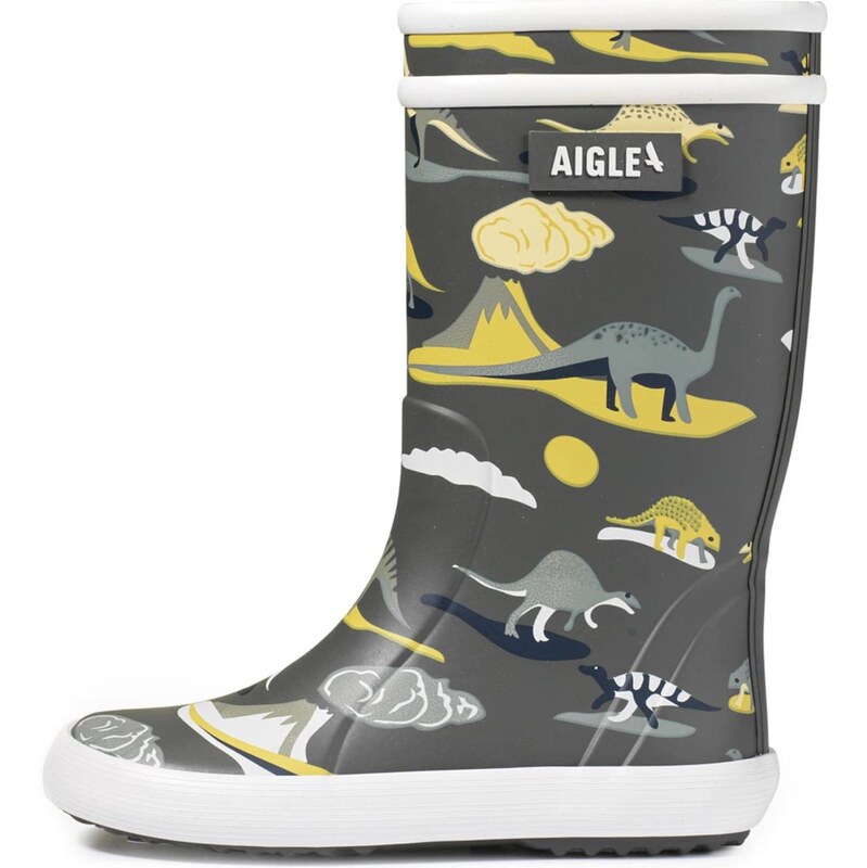 AIGLE Kozačky LOLLY POP PLAY UNISEX khaki 106375067