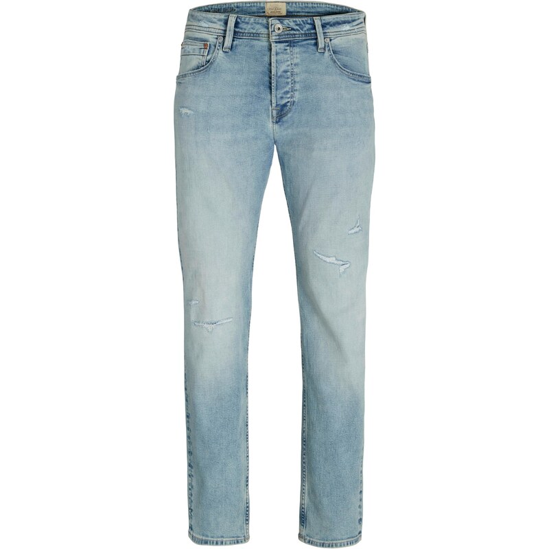 JACK & JONES Džíny JJIMIKE JJCOLE modrá džínovina