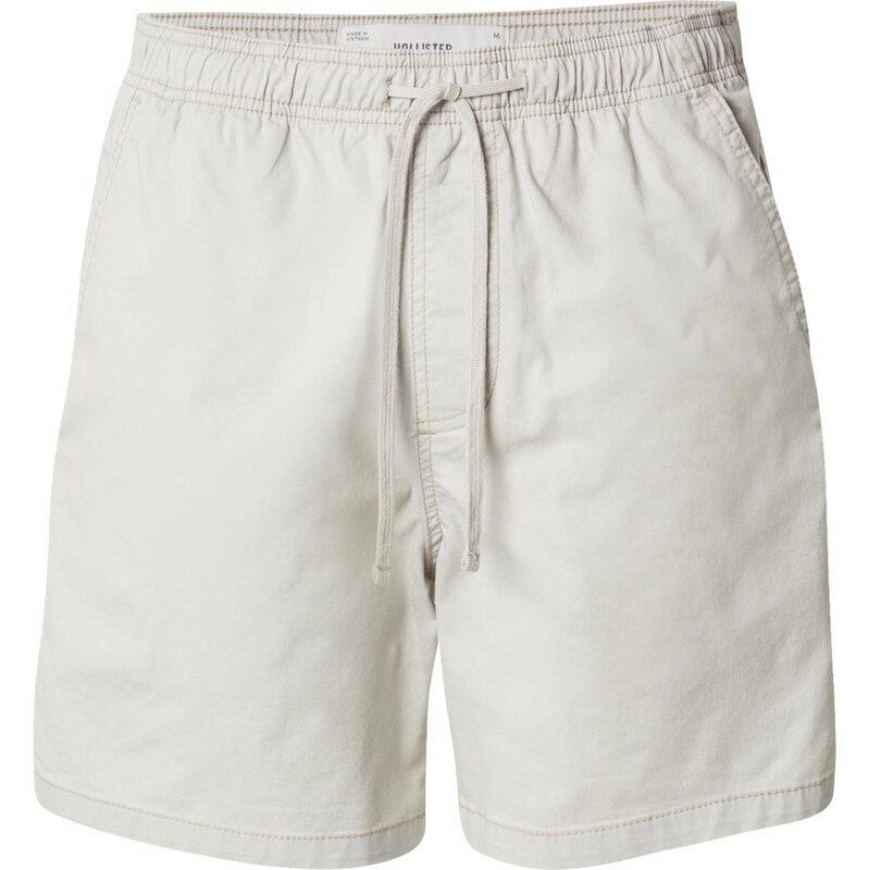 HOLLISTER Kalhoty MOONSTRUCK světle šedá