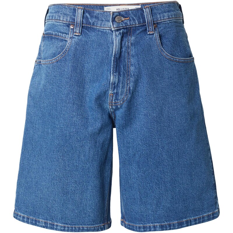 HOLLISTER Džíny tmavě modrá