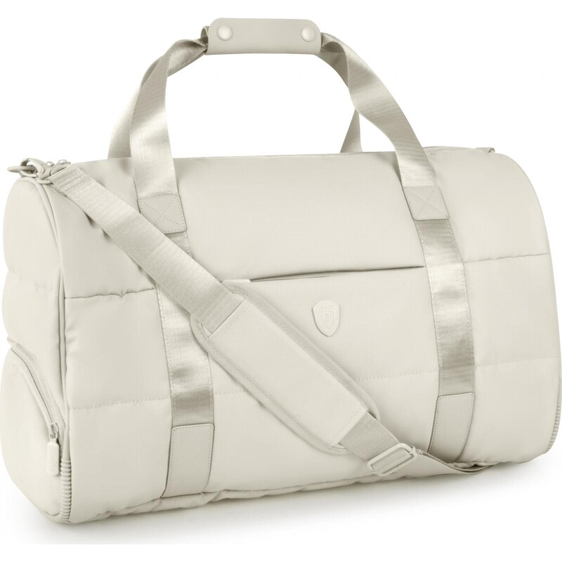 Heys Puffer Duffel Off White