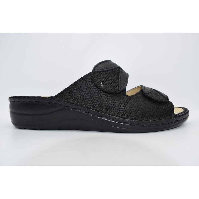 MufObuv dámský pantofel 87731 SDRY NERO