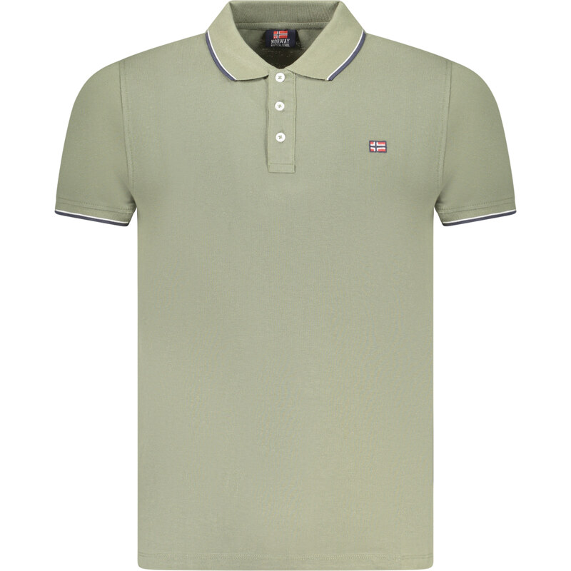 NORWAY 1963 Pánské zelené polo triko