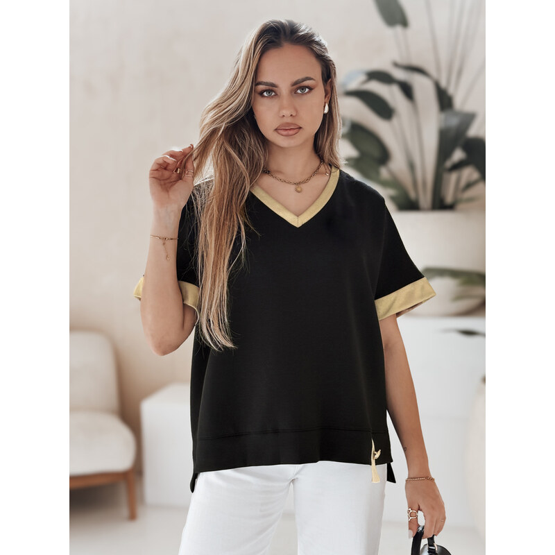 DStreet Dámská oversize halenka SHINE LOVE