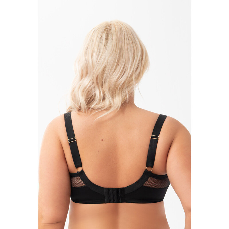 BIG SOFT BRA BLACK model 20952594 - Gorsenia