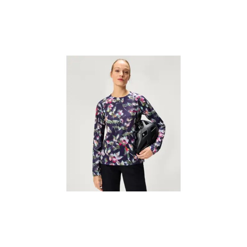 Endura LTD Floral dámský dres dlouhý rukáv Bramble vel. M 106339366