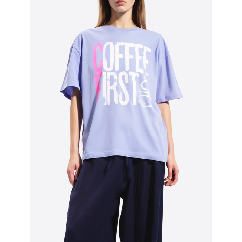 #VDR Coffee Lilac tričko 106530545