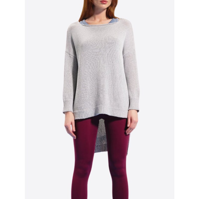 #VDR Knit Grey svetr 106530550